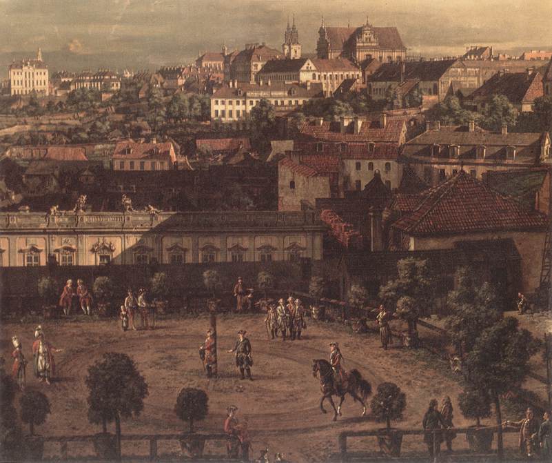 View of Warsaw from the Royal Palace (detail) fh